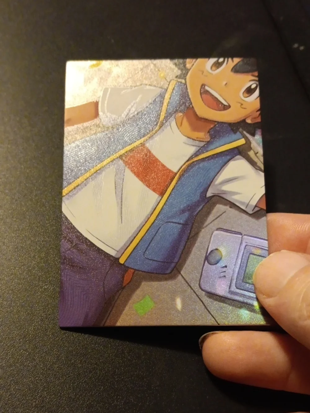 Blue Vest Anime Art Print -